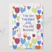 Invitación flores kaart (Voorkant)