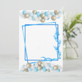 invitacion kaart (Staand voorkant)