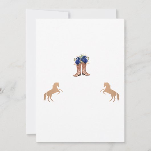 Invitación Magnética Wedding Invitation Cards with (Achterkant)