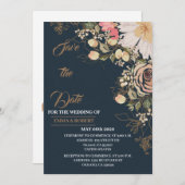 Invitación Magnética Wedding Invitation Cards with (Voorkant / Achterkant)