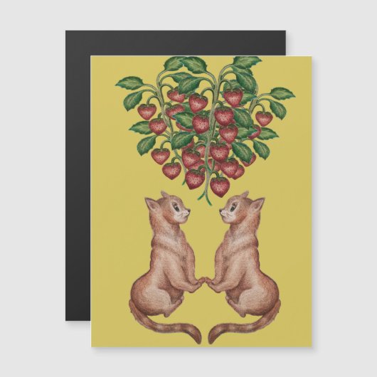 Invitación Magnetische Uitnodiging (Voorkant / Achterkant)