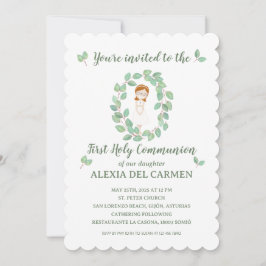 Invitación modelo Alexia Primera Comunión Kaart