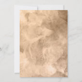 Invitación Modern Boho Floral Brunch Invitation Kaart (Achterkant)