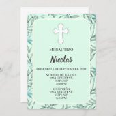 INVITACION NEUTRAL PARA EVENTO RELIGIOSO KAART (Voorkant / Achterkant)