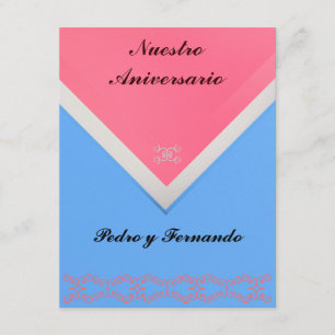 Invitación - Nuestro Aniversario Kaart