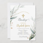 Invitación para bautismo kaart (Voorkant)