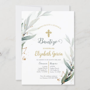 Invitación para bautismo kaart