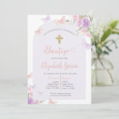 Invitación para bautismo kaart (Staand voorkant)