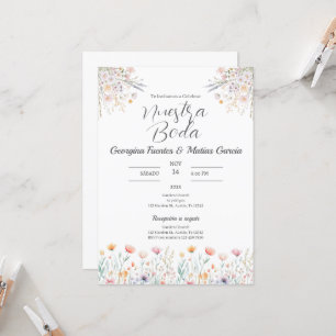 Invitación para Boda español Kaart