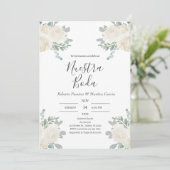 Invitación para Boda español Kaart (Staand voorkant)