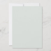 Invitación para Boda español Kaart (Achterkant)