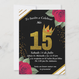 Invitacion para quinceañera  kaart
