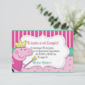 Invitacíon Pepa Kaart (Staand voorkant)