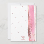 Invitación PixDezines Modern Abstract Tallit Bat M Kaart (Achterkant)