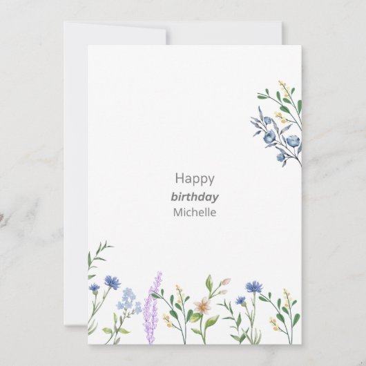 Invitación plana, Tamaño: 5" x 7", Papel: Mate, So Kaart (Voorkant)