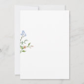 Invitación plana, Tamaño: 5" x 7", Papel: Mate, So Kaart (Achterkant)