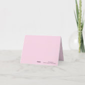 Invitación plegable quinceañera mariposas (Achterkant)