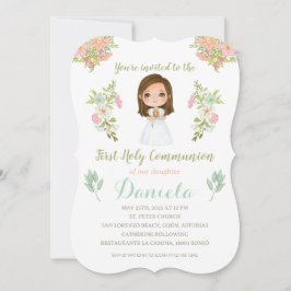 Invitación Primera Comunión DANIELA Kaart