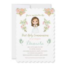 Invitación Primera Comunión DANIELA