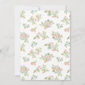 Invitación Primera Comunión DANIELA Kaart (Achterkant)