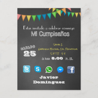 Invitacion Redes Sociales Kaart