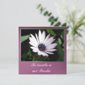 Invitación - Te invito a mi Fiesta - Margarita Kaart (Staand voorkant)