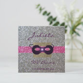 Invitación XV Años Kaart (Staand voorkant)