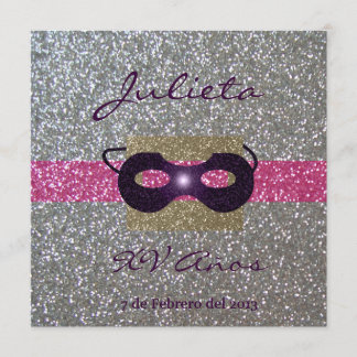 Invitación XV Años Kaart