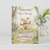 Invitaciones Baby shower  imprimibles Kaart (Staand voorkant)