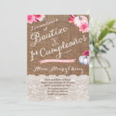 Invitaciónes con calabazas, Bautizo y 1er cumple Kaart (Staand voorkant)