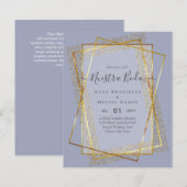 Invitaciones de Boda, budget van de Spaanse wedden (Voorkant / Achterkant)