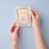 Invitaciones de Boda, budget van de Spaanse wedden Flyer (Hand)