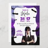 Invitaciones Digitales para cumpleaños Feestdagenkaart (Voorkant / Achterkant)