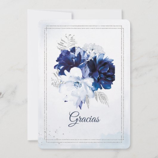 Invitaciones en Espanol para bodas Kaart (Achterkant)