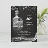 Invitaciones Personalizadas Modernas Para Hombre Kaart (Staand voorkant)