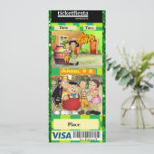 invitacon El chavo del ocho Kaart (Staand voorkant)