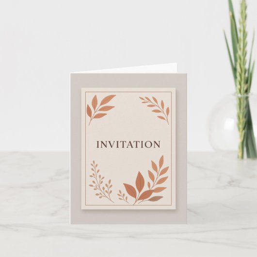 INVITATIE (Voorkant)