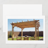 INVITATIE BUITENCELEBRATIE KAART (Voorkant / Achterkant)