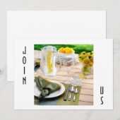 INVITATIE BUITENMONTAGE VOOR ALLE GEVALLEN KAART (Voorkant / Achterkant)