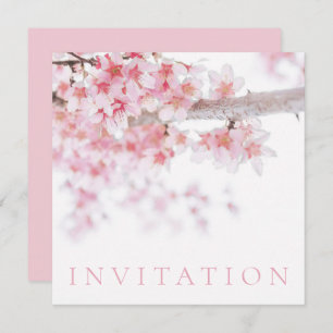 INVITATIE : CHERRY BLOSSOMS BEDANKKAART