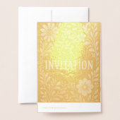 INVITATIE FOLIE KAARTEN (Met envelop)