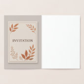 INVITATIE FOLIE KAARTEN (Binnen)
