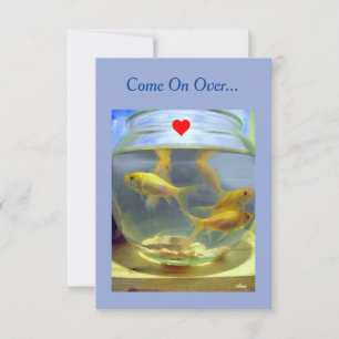 INVITATIE - KOM AAN OVERLADIGEN - INVITE! KAART