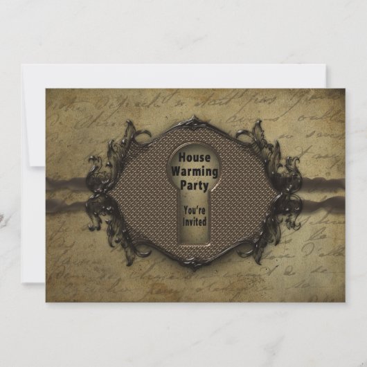 INVITATIE Open House - KEYHOLE/KERNENTRANS Kaart (Voorkant)