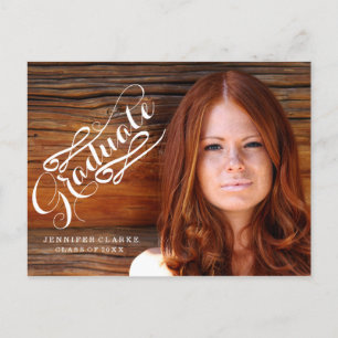 INVITATIE PARTIJ CELEBRATE FOTO GRADUATION UITNODIGING BRIEFKAART