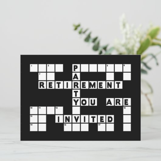 INVITATIE PARTIJEN BIJ TERUGWINNING - ZUIVERE ZUIV KAART (Staand voorkant)