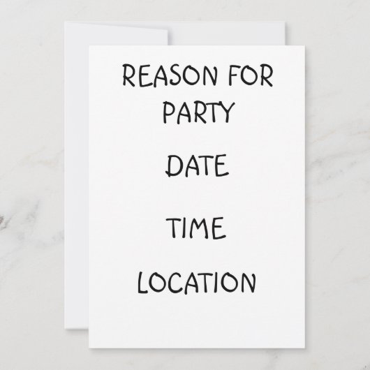 INVITATIE PARTIJEN CAROUSEL KAART (Achterkant)