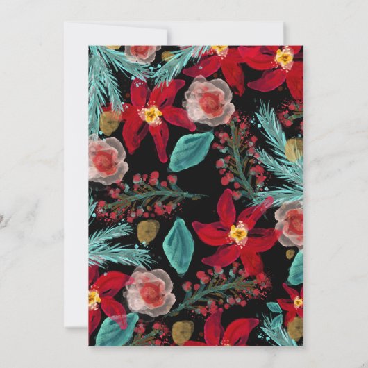 INVITATIE PARTIJEN/GOUDE FOLIE KAART (Achterkant)