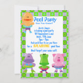 INVITATIE POOLPARTIJEN KAART (Voorkant)