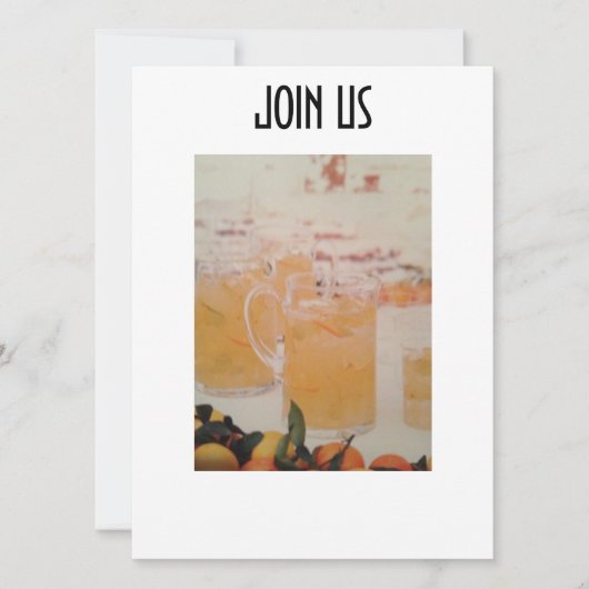 INVITATIE VAN DE FUN SUMMER TIME ARTIJ KAART (Voorkant)